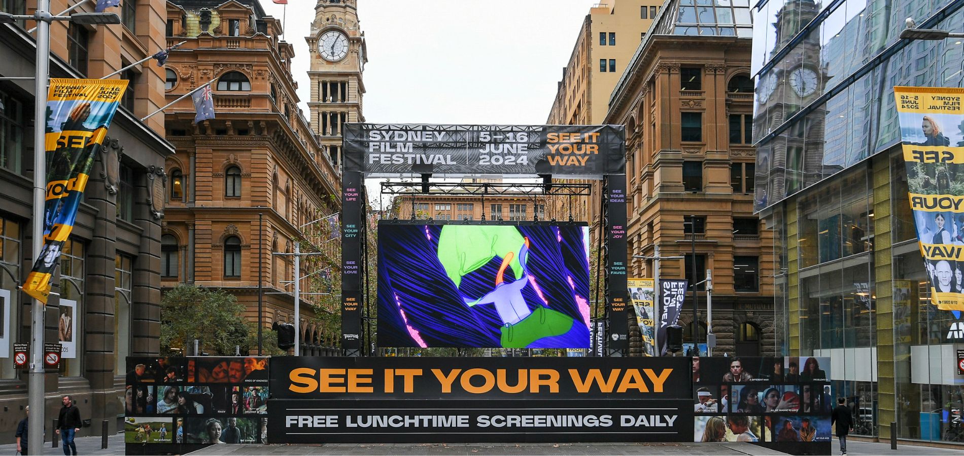 SFFTV: Sydney Film Festival in Martin Place