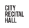 City Recital Hall logo white